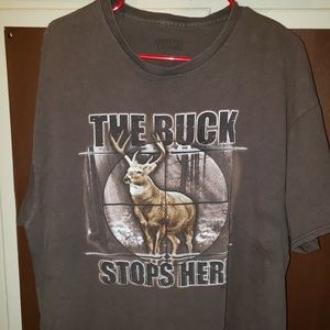 Brown hunting tshirt
